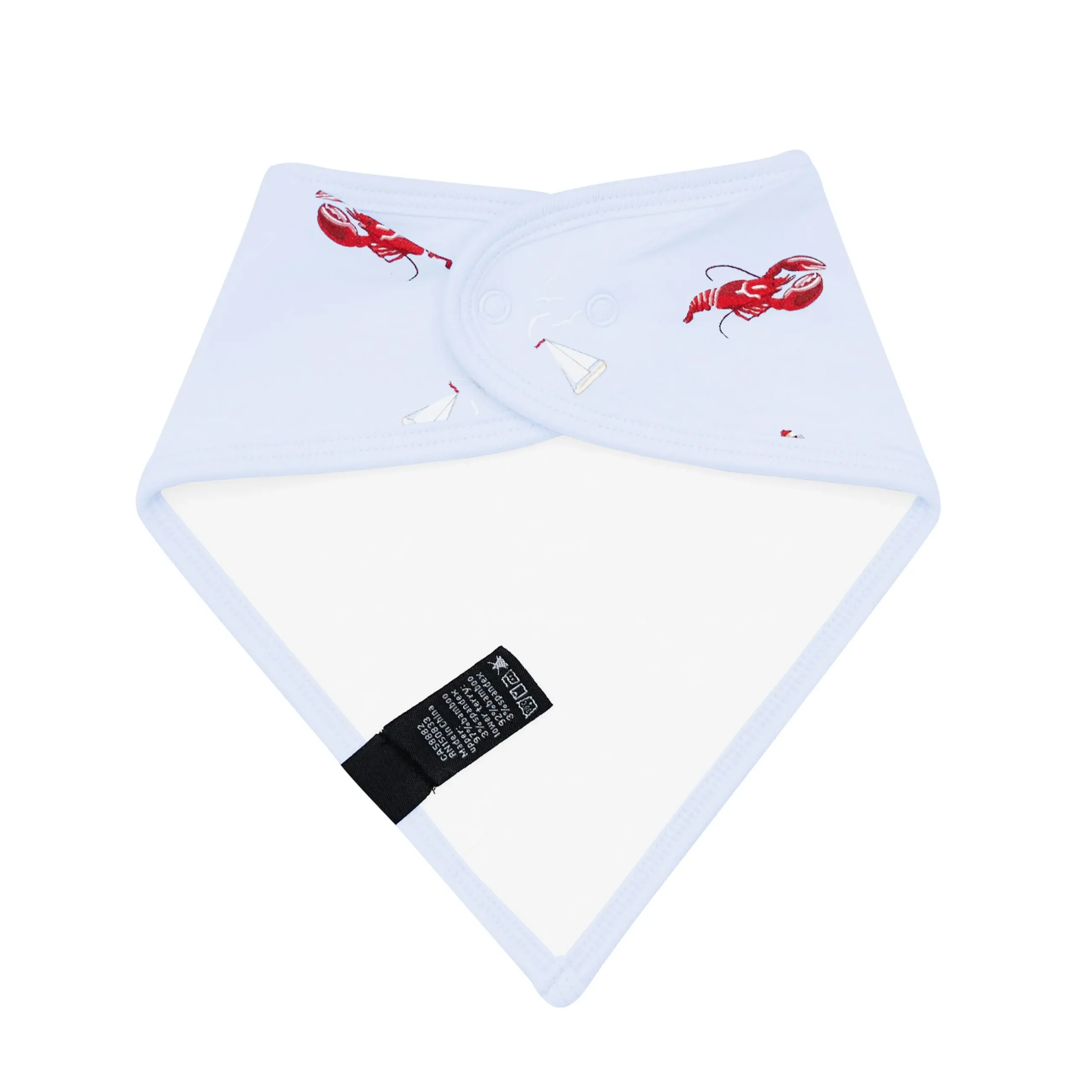Hot Kyte Baby Bib in Harbor