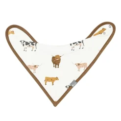 Hot Kyte Baby Bib in Moo