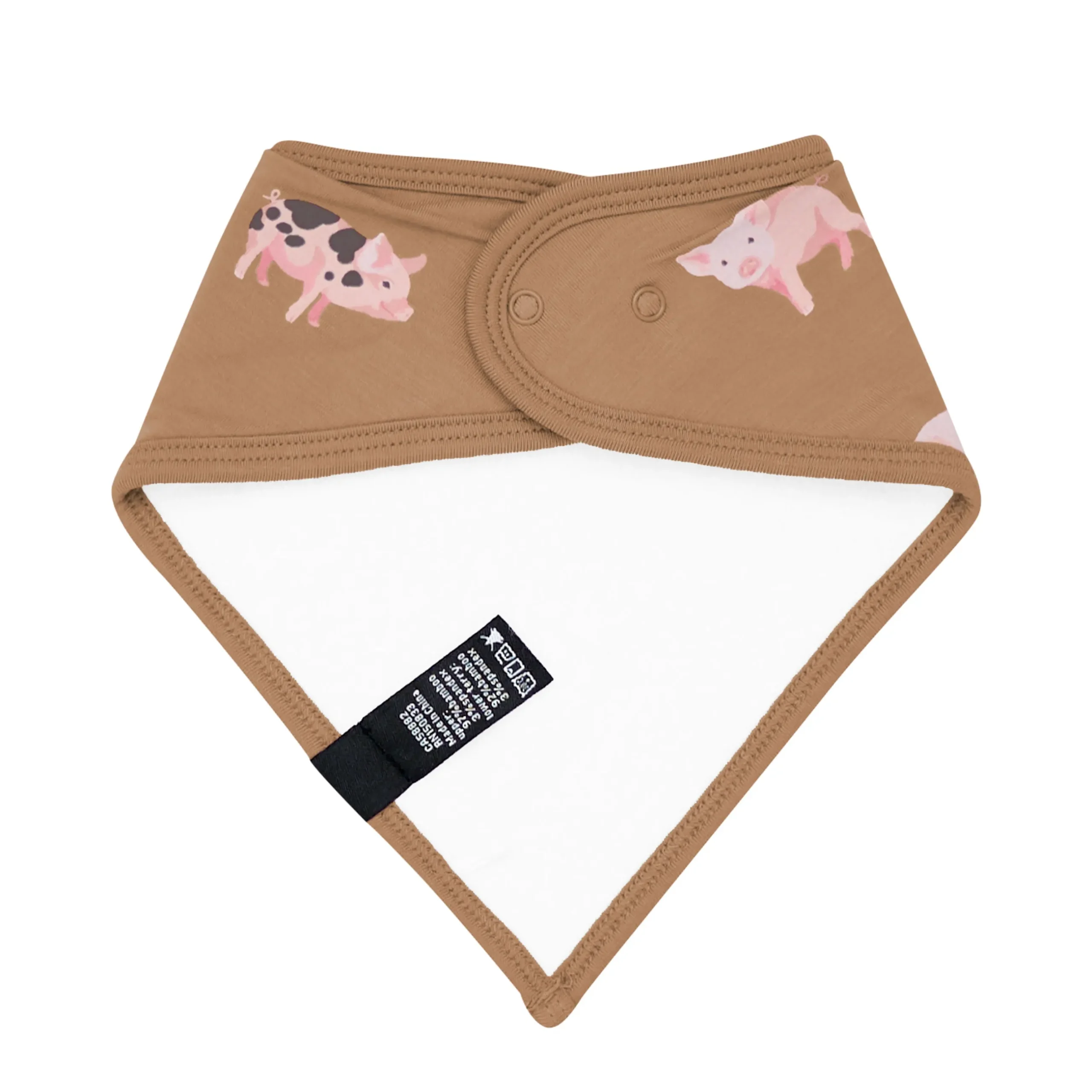 Clearance Kyte Baby Bib in Pig