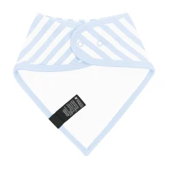 New Kyte Baby Bib in Small Mist Stripe
