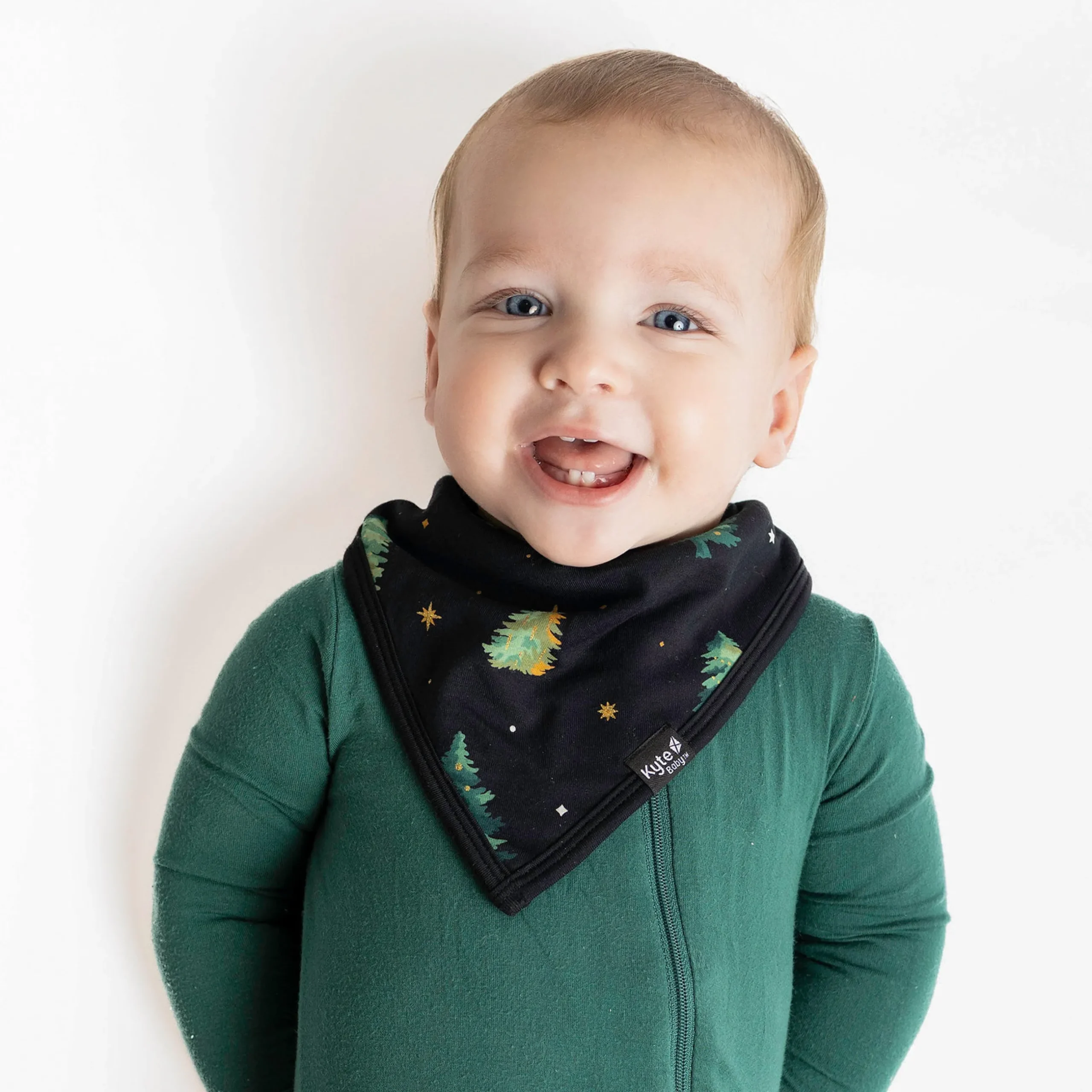 Outlet Kyte Baby Bib in Twinkle Tree