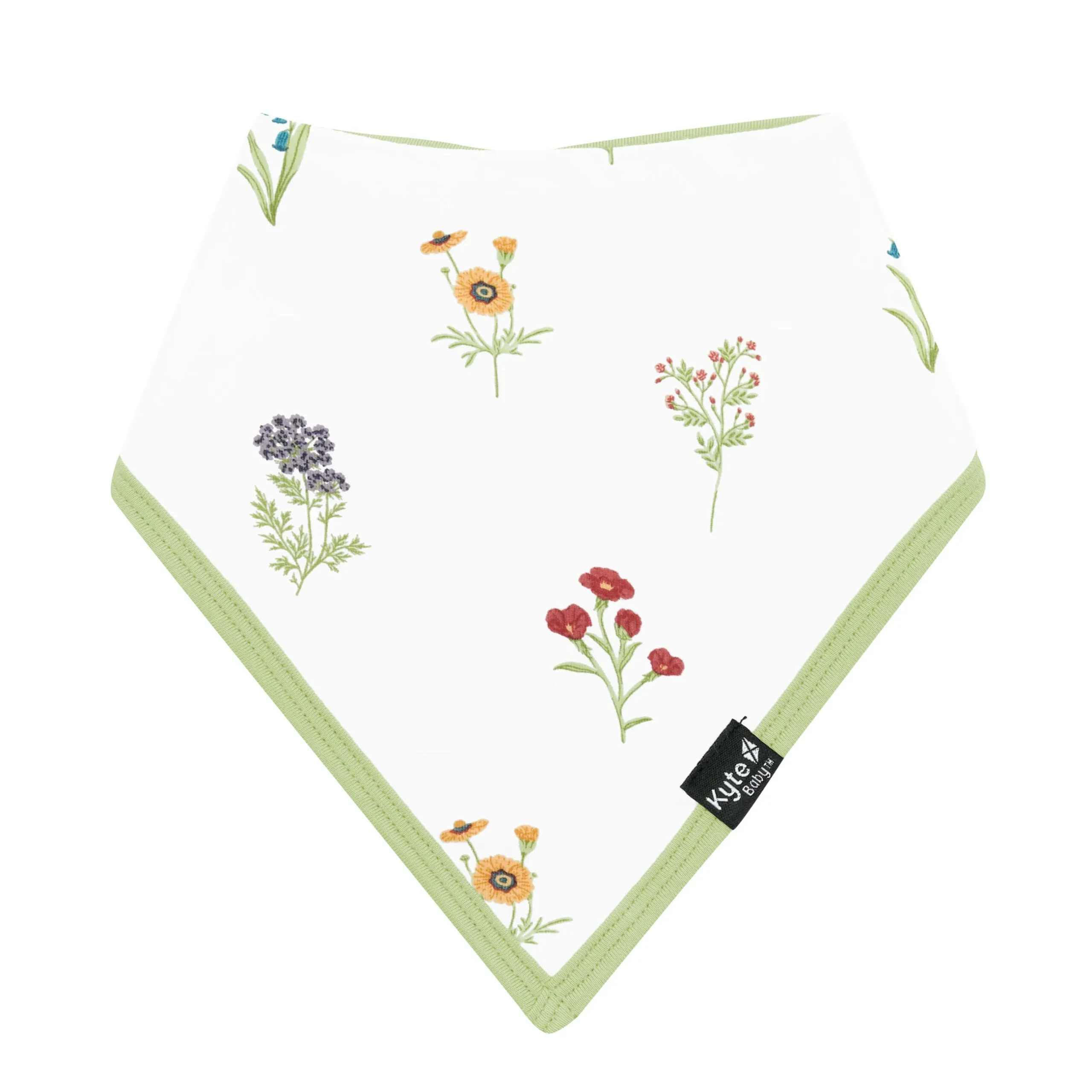Online Kyte Baby Bib in Wildflower