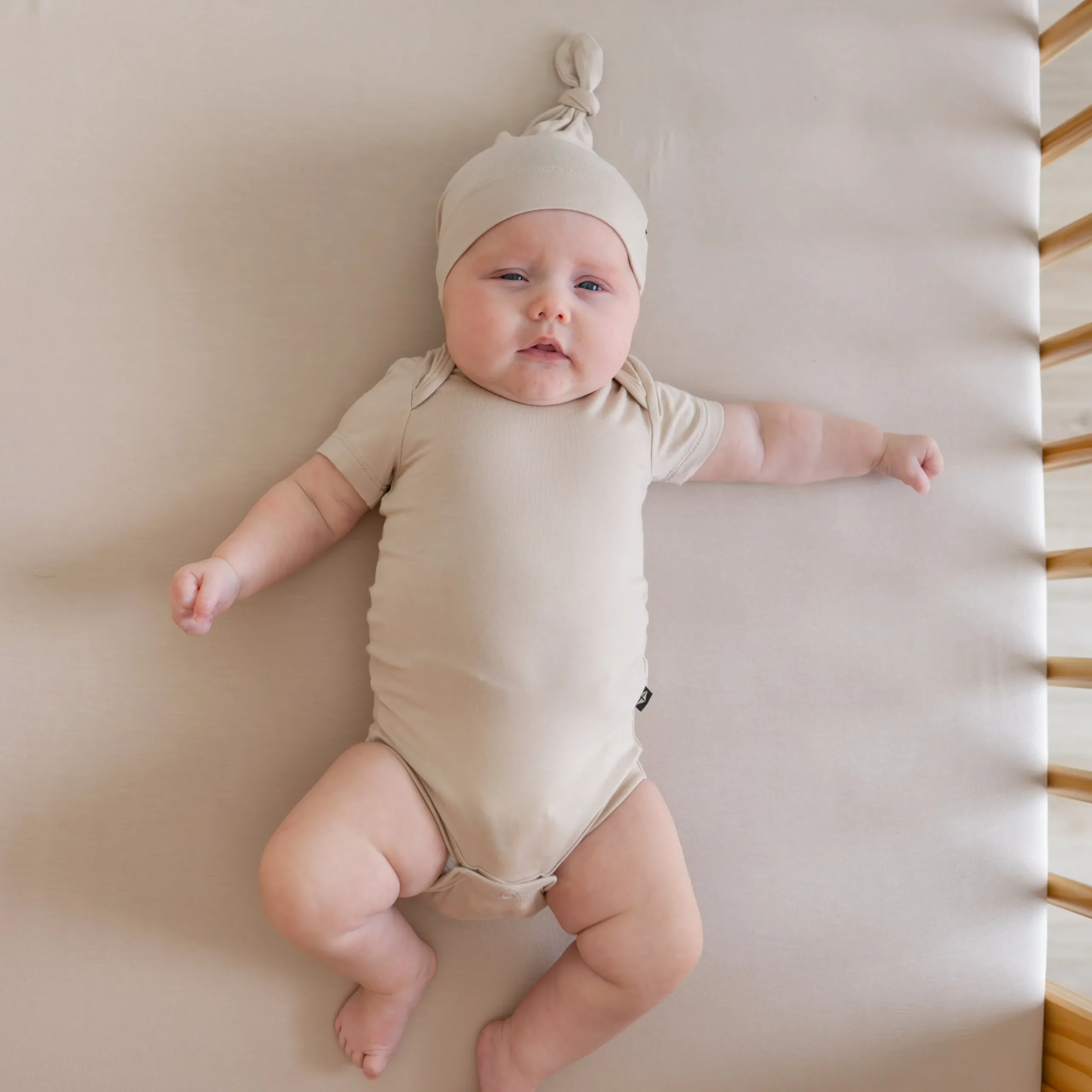 Best Kyte Baby Bodysuit in Bisque
