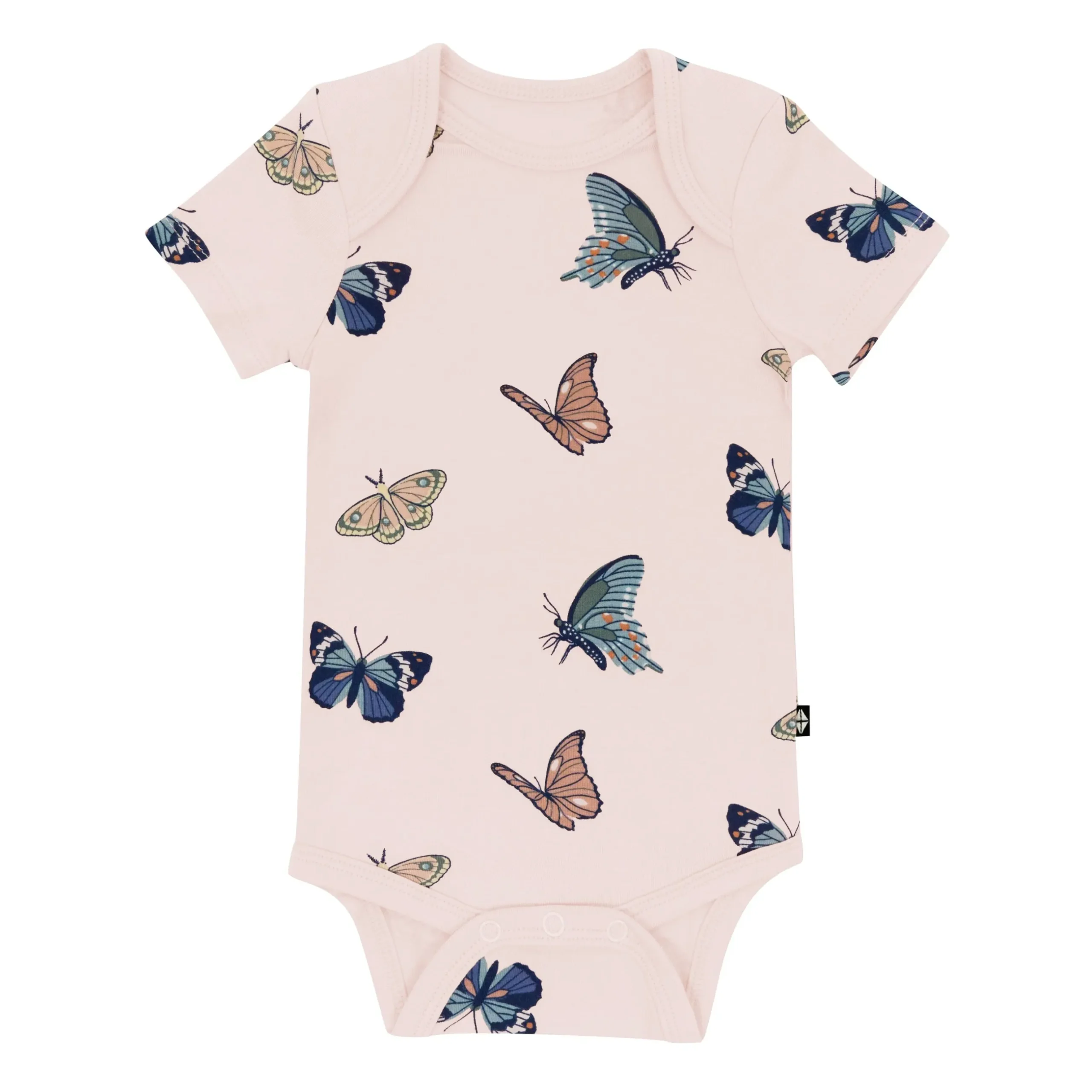 Discount Kyte Baby Bodysuit in Blush Butterfly