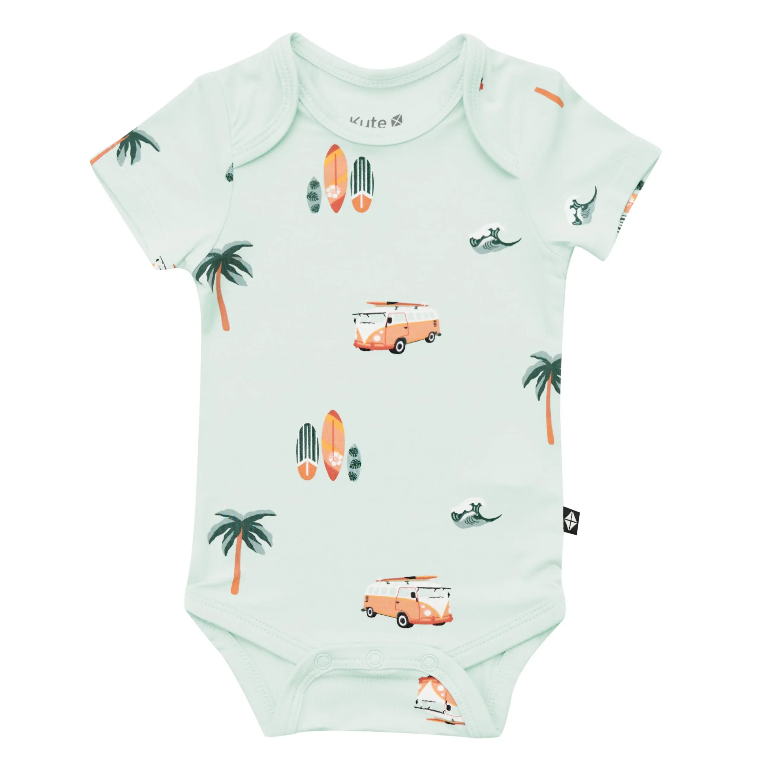 Kyte Baby Bodysuit in Dew Surf