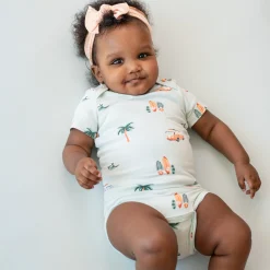 Kyte Baby Bodysuit in Dew Surf