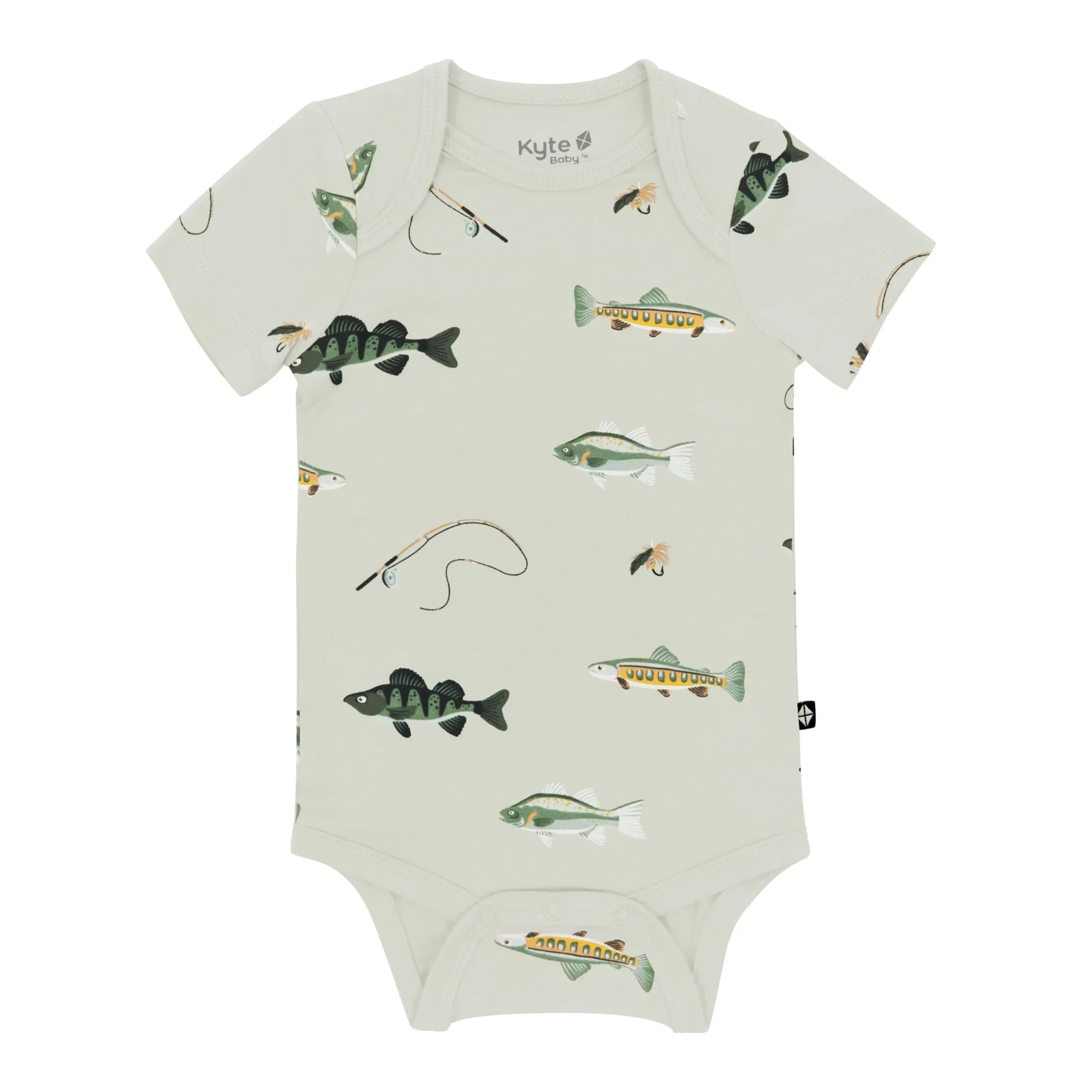 Best Kyte Baby Bodysuit in Fishing