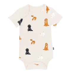 Hot Kyte Baby Bodysuit in Fluffy Dog