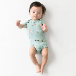 Kyte Baby Bodysuit in Golf