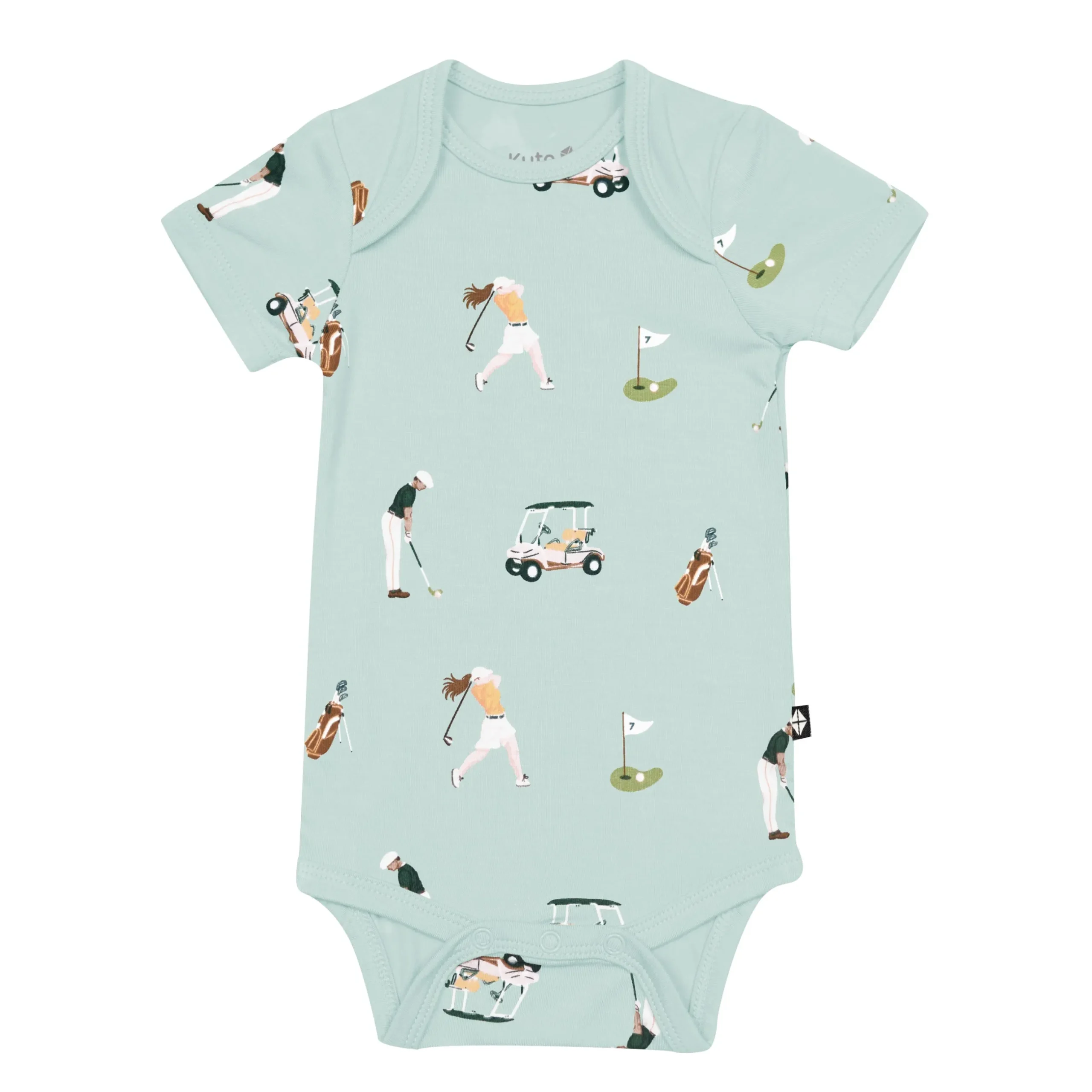 Kyte Baby Bodysuit in Golf
