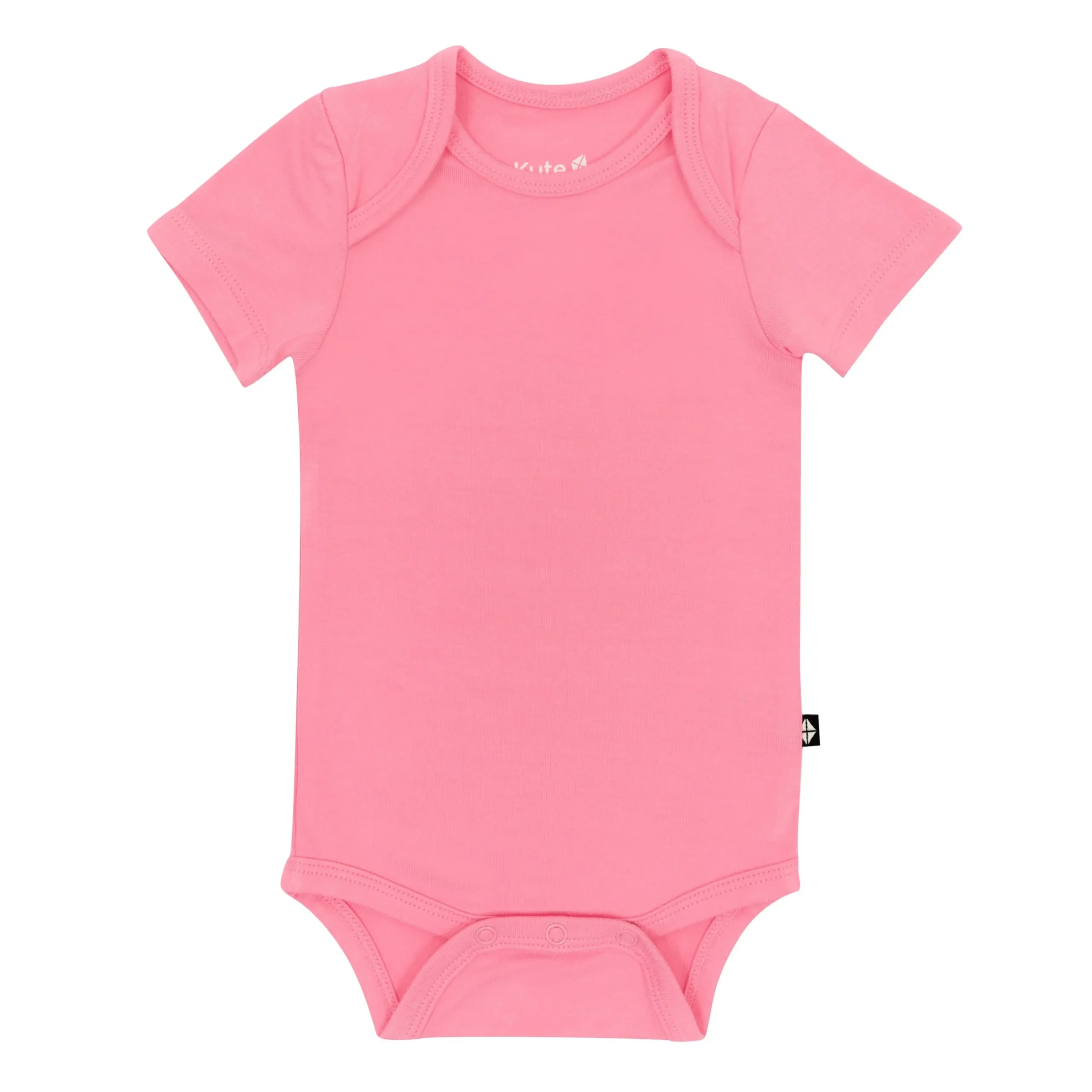 Kyte Baby Bodysuit in Guava