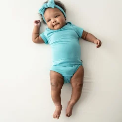 Outlet Kyte Baby Bodysuit in Makai