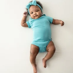 Outlet Kyte Baby Bodysuit in Makai