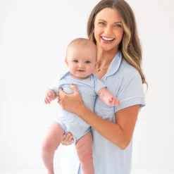 Hot Kyte Baby Bodysuit in Mist