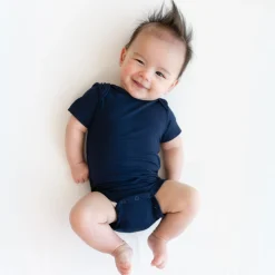 Clearance Kyte Baby Bodysuit in Navy