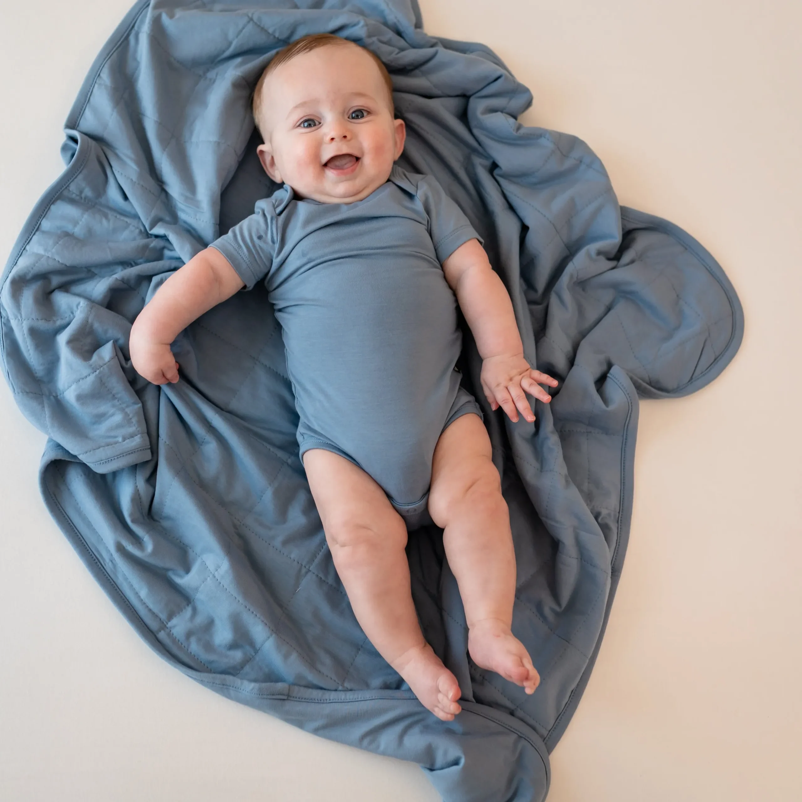 Online Kyte Baby Bodysuit in Slate