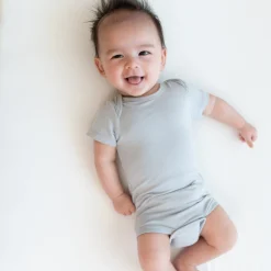 Kyte Baby Bodysuit in Storm