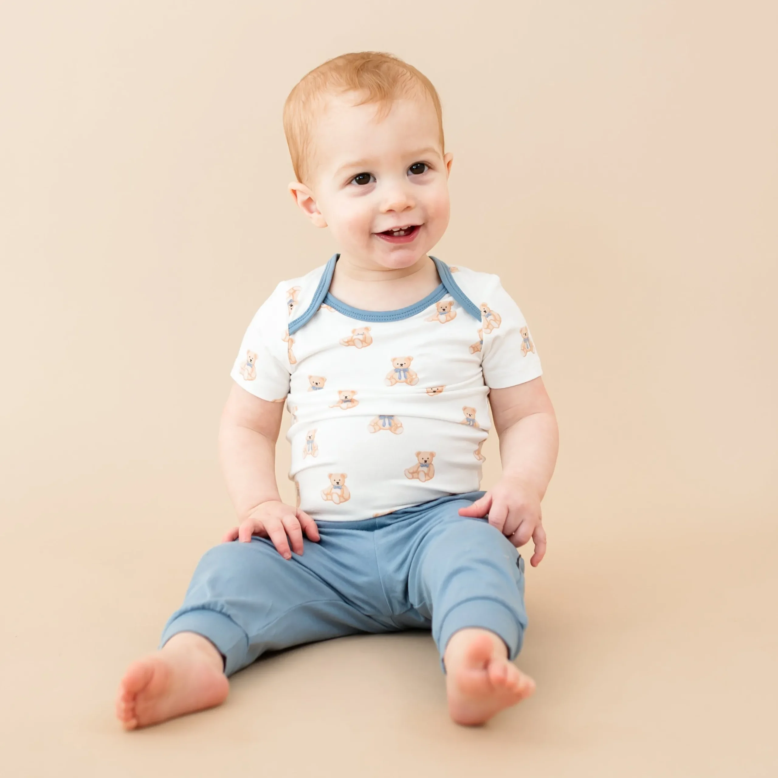 Outlet Kyte Baby Bodysuit in Teddy Bear