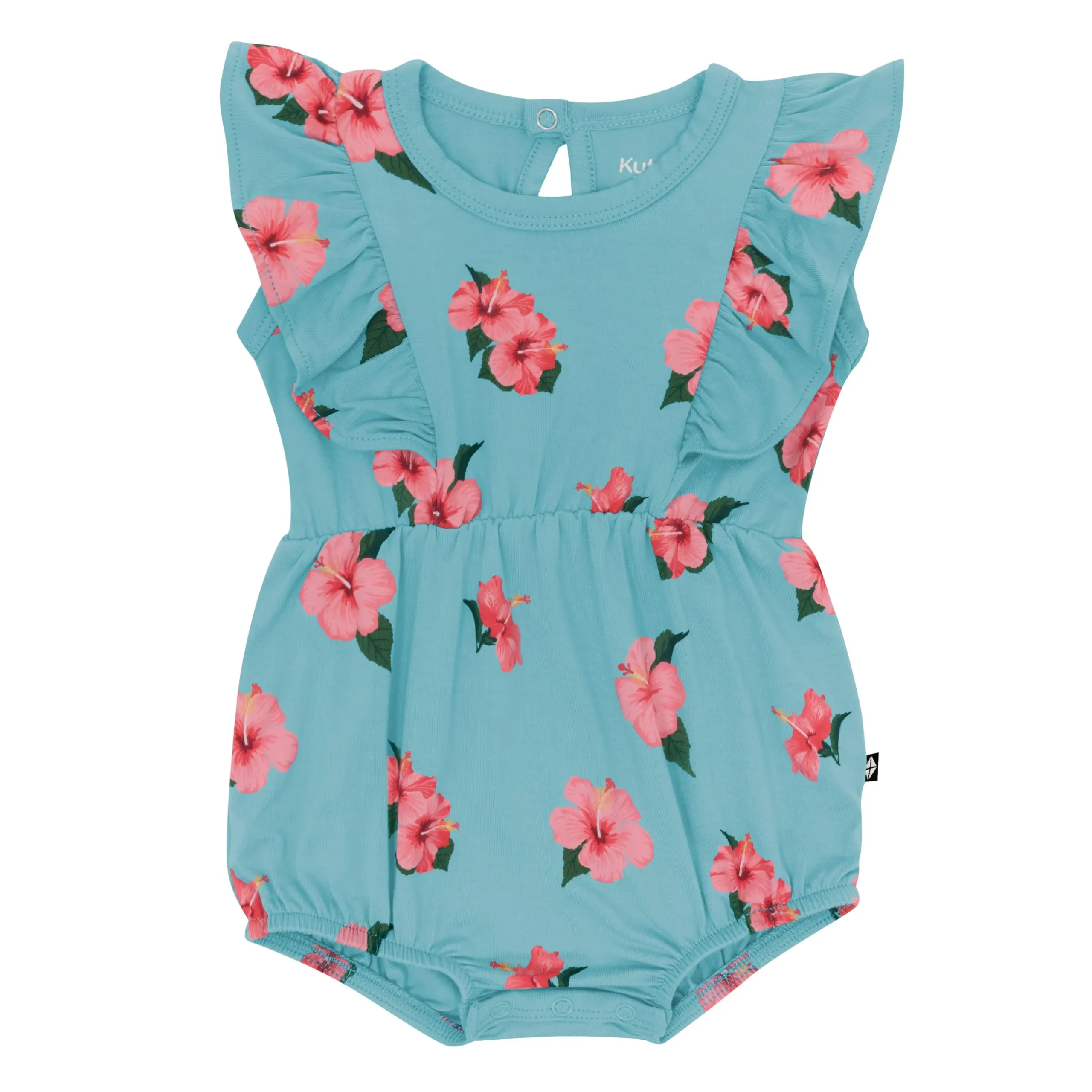 Kyte Baby Bubble Romper in Hibiscus