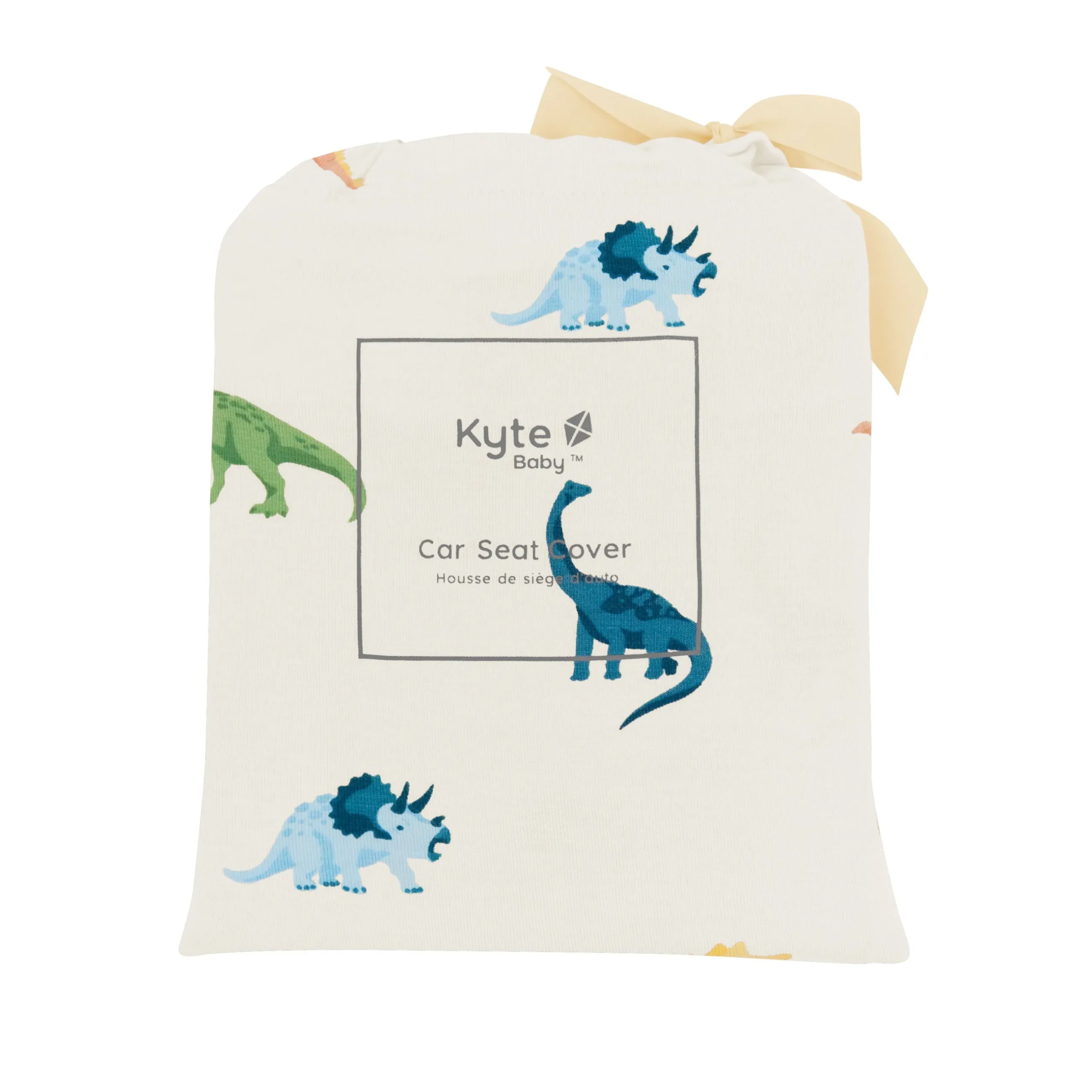 Kyte Baby Car Seat Cover in Ecru Roar