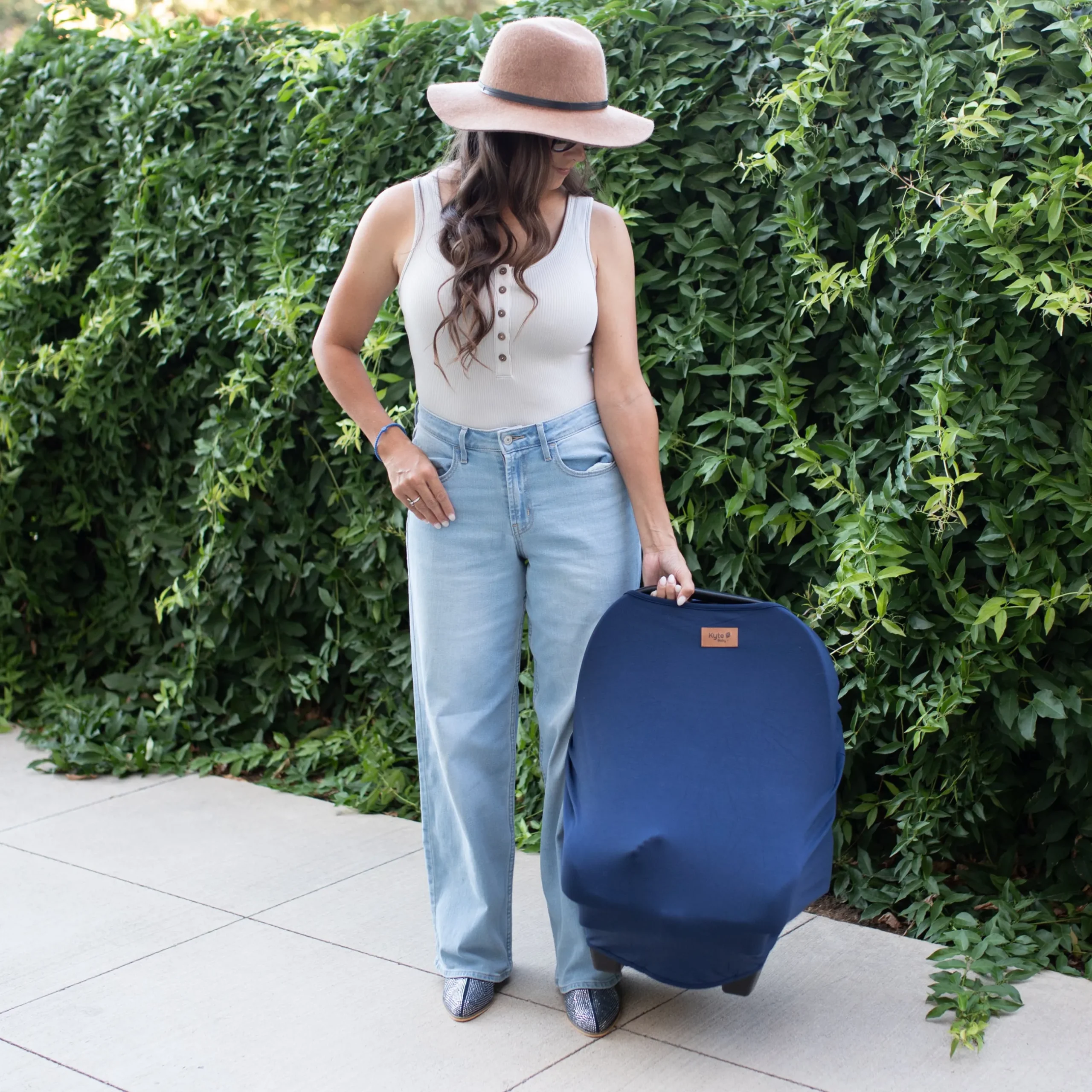 Online Kyte Baby Car Seat Cover in Navy