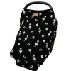 Clearance Kyte Baby Car Seat Cover in Small Midnight Magnolia