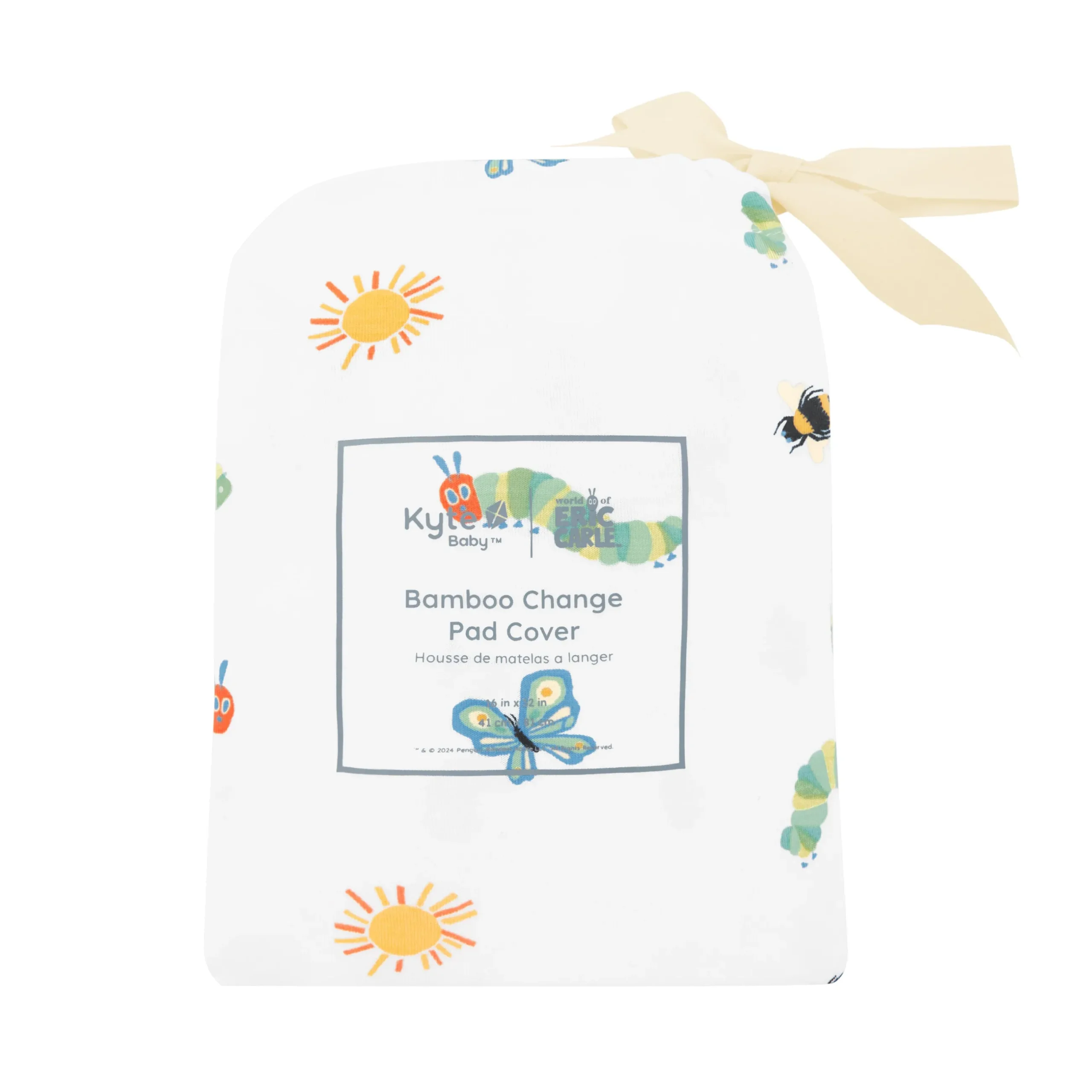 Clearance Kyte Baby Change Pad Cover in The Very Hungry Caterpillar™ and Friends