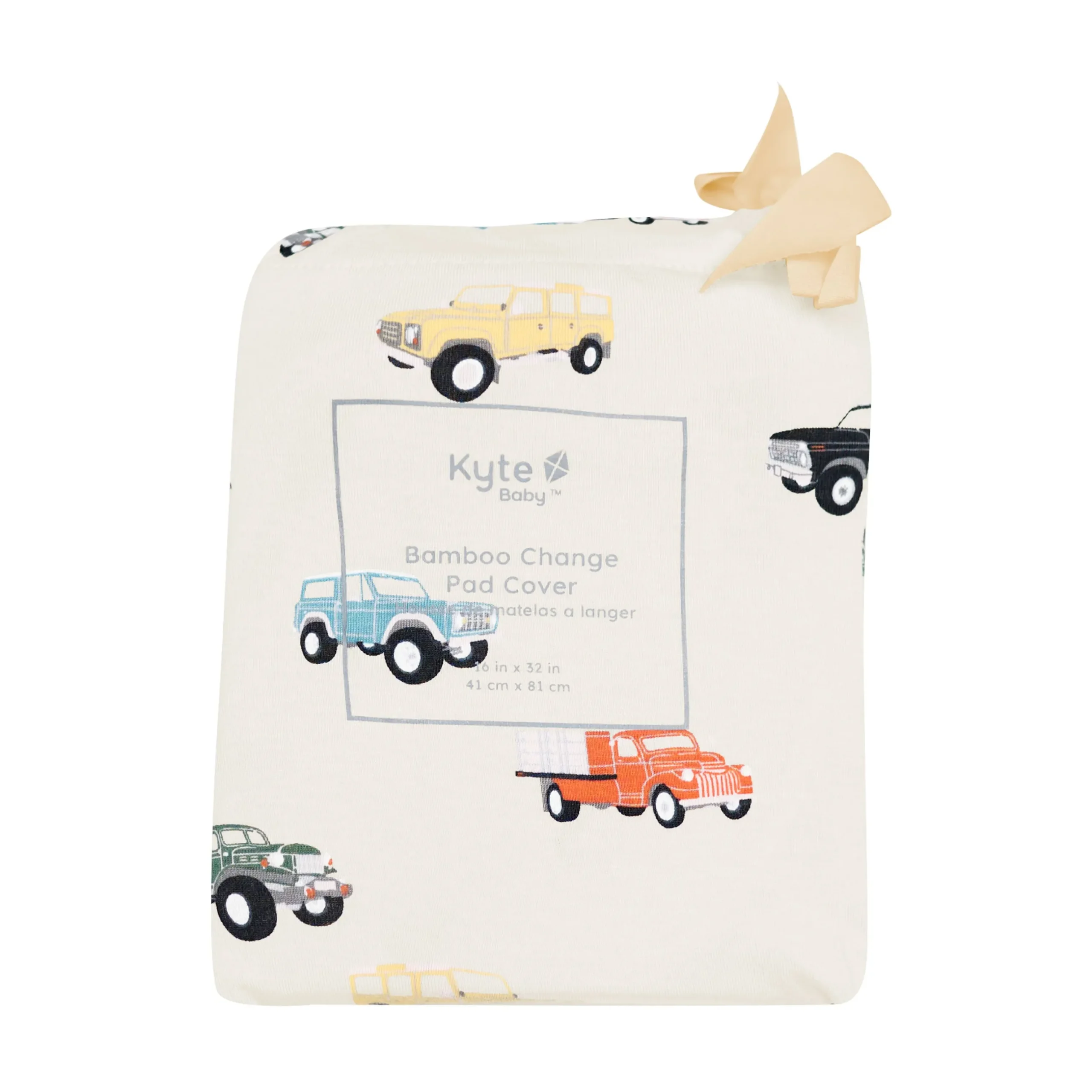 Outlet Kyte Baby Change Pad Cover in Vintage Truck