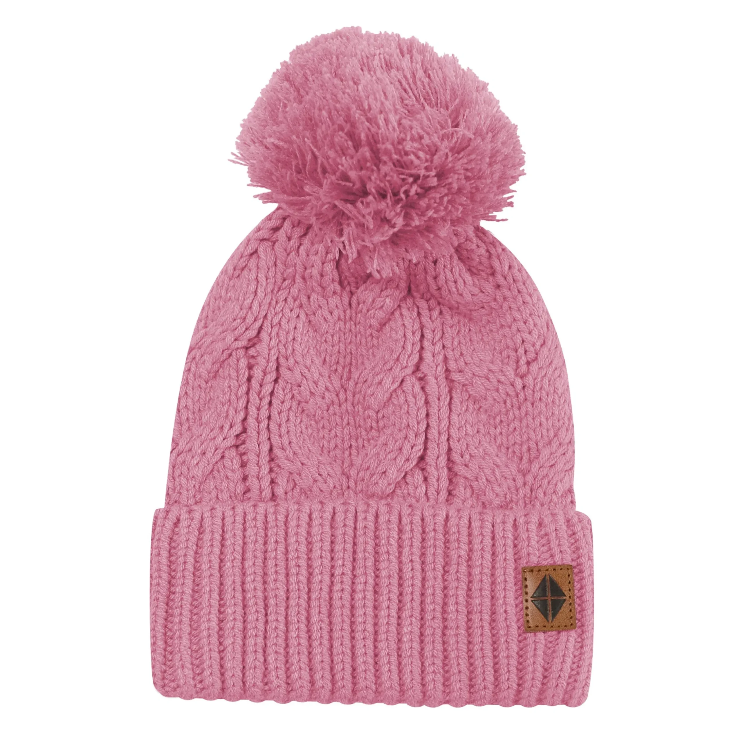 Best Kyte Baby Chunky Cable Knit Beanie in Apple Blossom