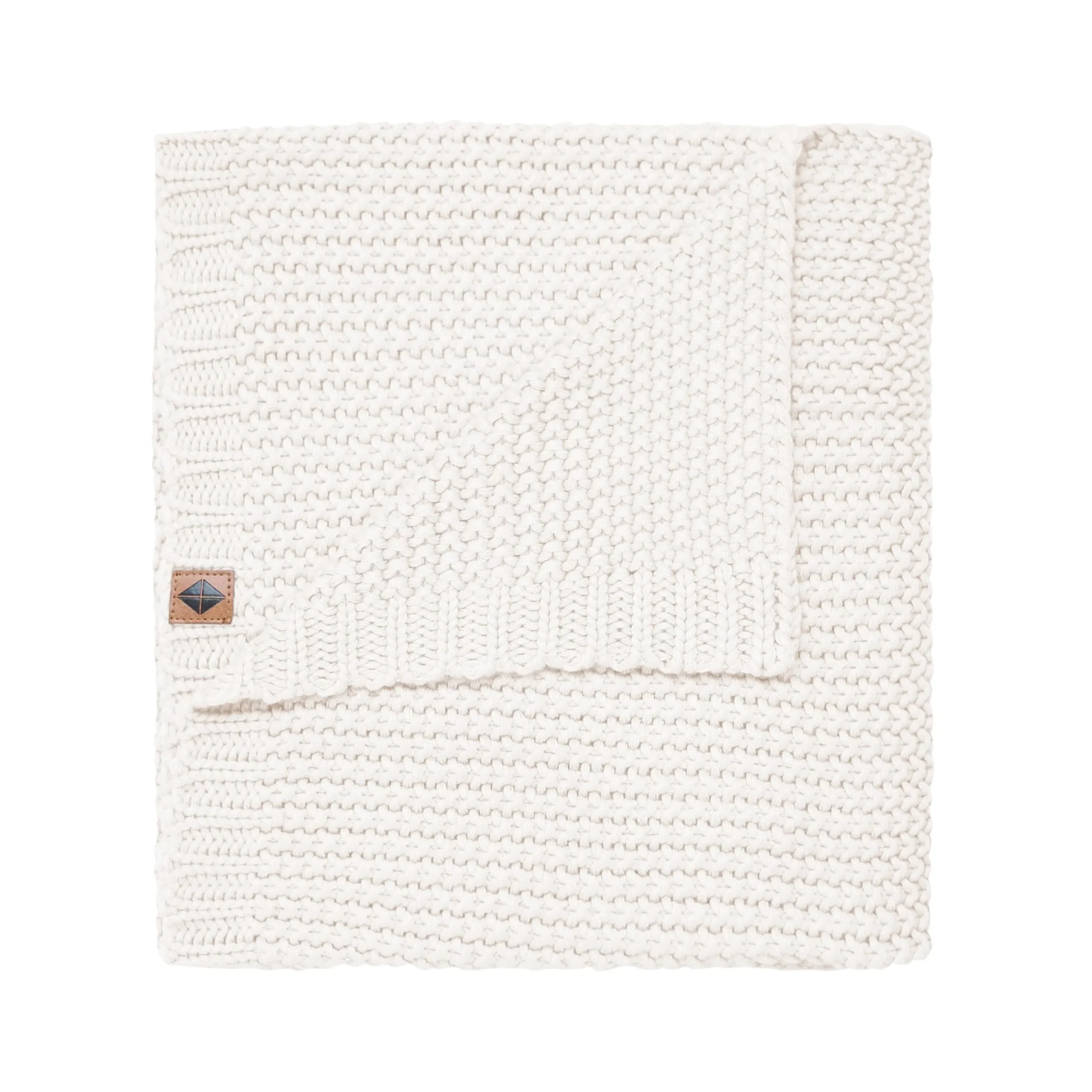 Best Kyte Baby Chunky Knit Baby Blanket in Cloud