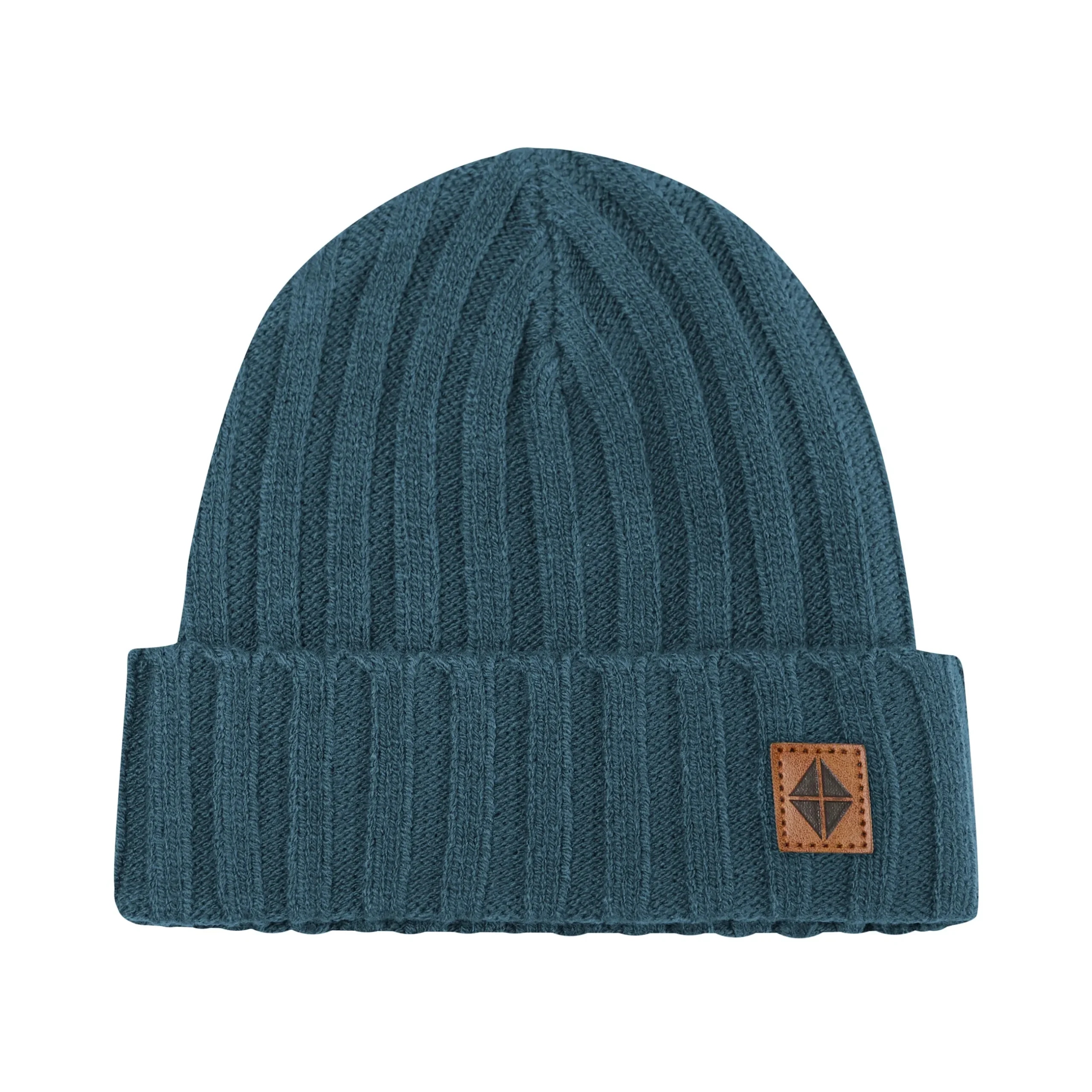 Sale Kyte Baby Chunky Knit Ribbed Beanie in Atlantic