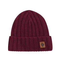 Outlet Kyte Baby Chunky Knit Ribbed Beanie in Burgundy