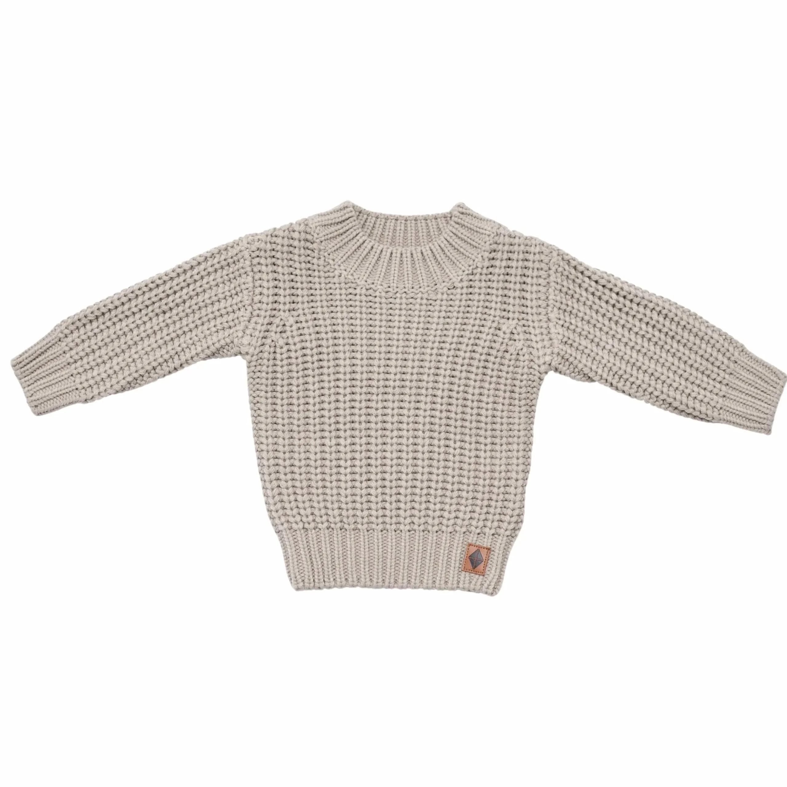 Outlet Kyte Baby Chunky Knit Sweater in Almond