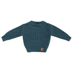 Kyte Baby Chunky Knit Sweater in Atlantic