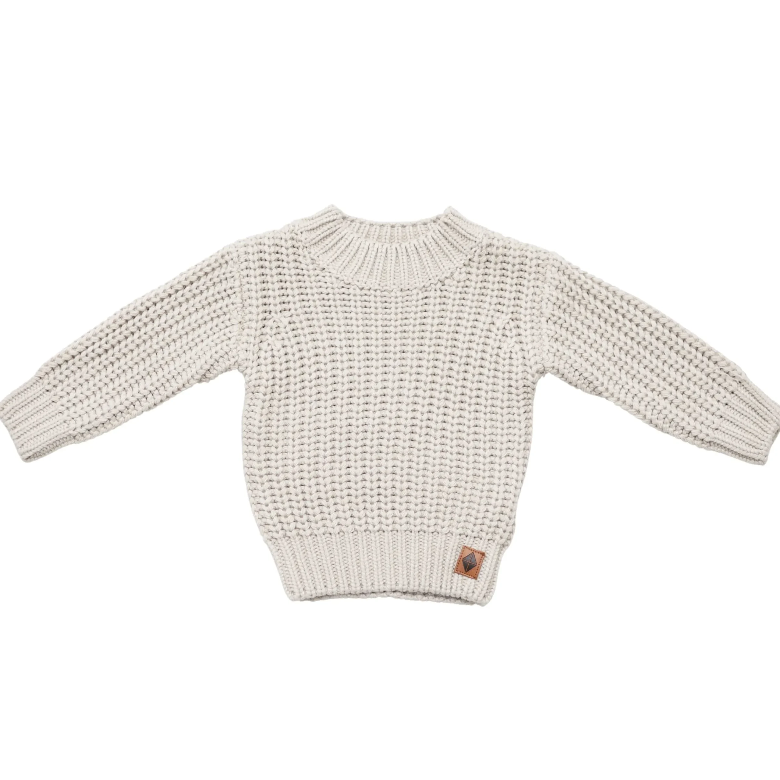 Online Kyte Baby Chunky Knit Sweater in Oat