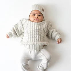 Online Kyte Baby Chunky Knit Sweater in Oat