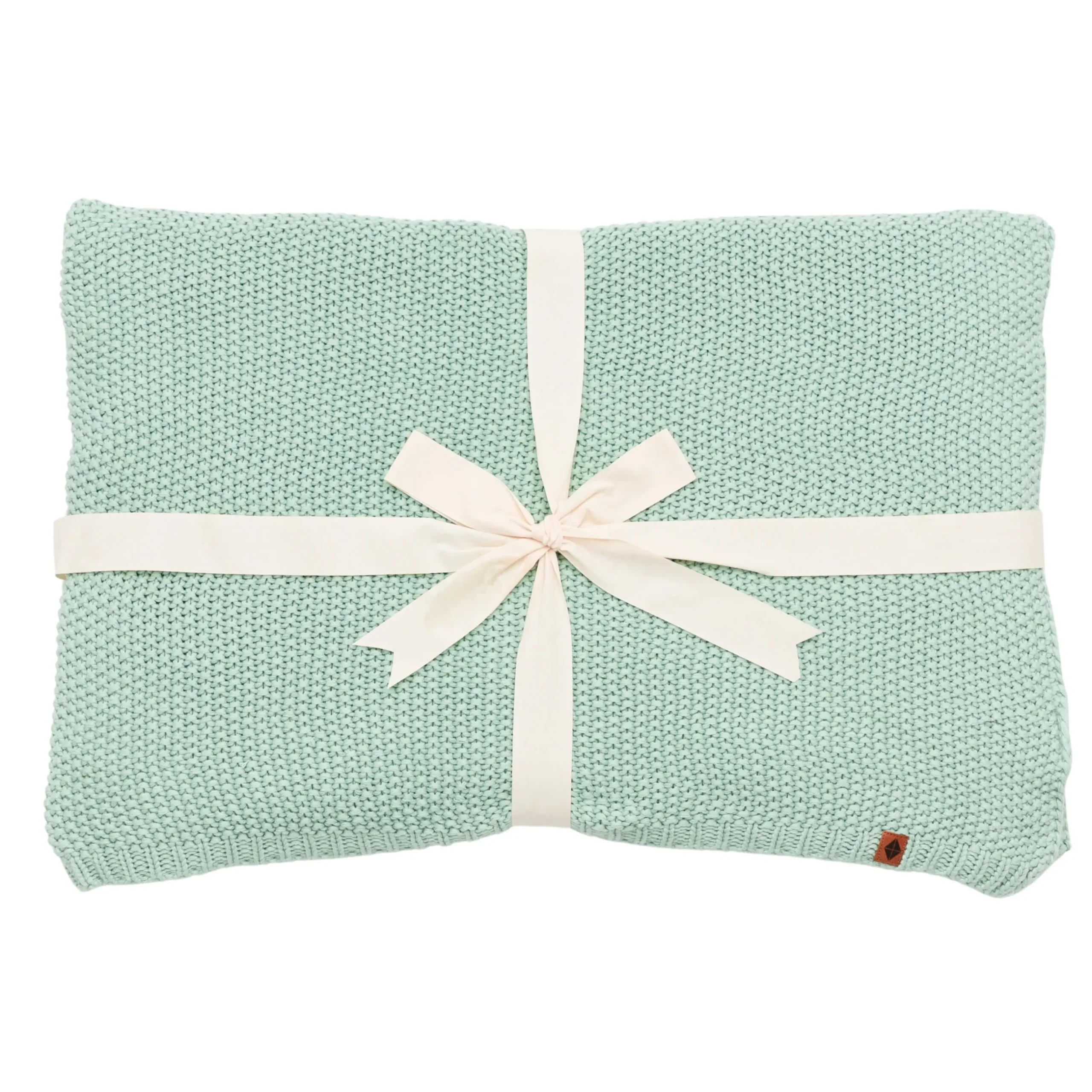 Outlet Kyte Baby Chunky Knit Youth Blanket in Sage
