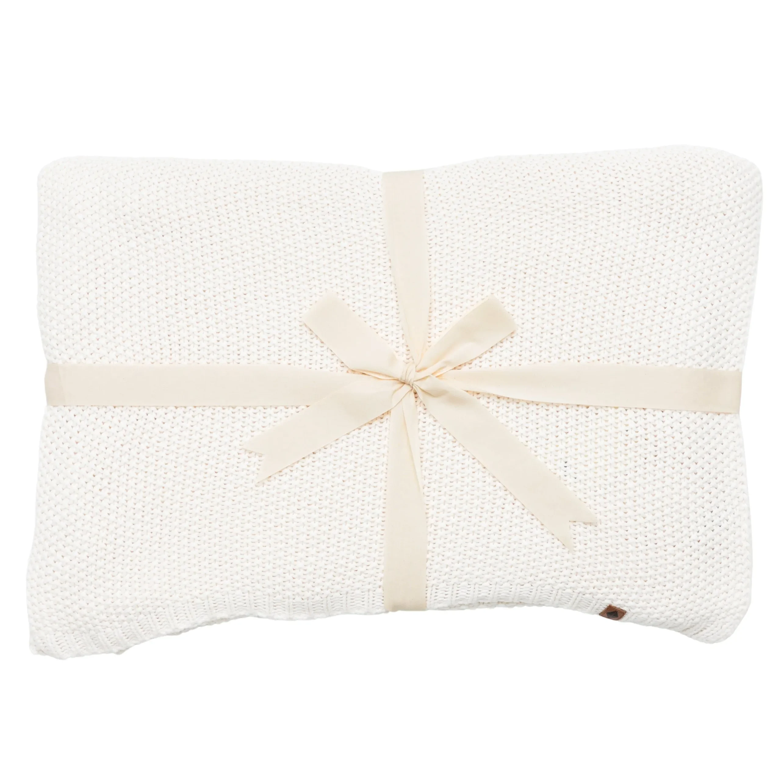 Outlet Kyte Baby Chunky Knit Youth Blanket in Cloud