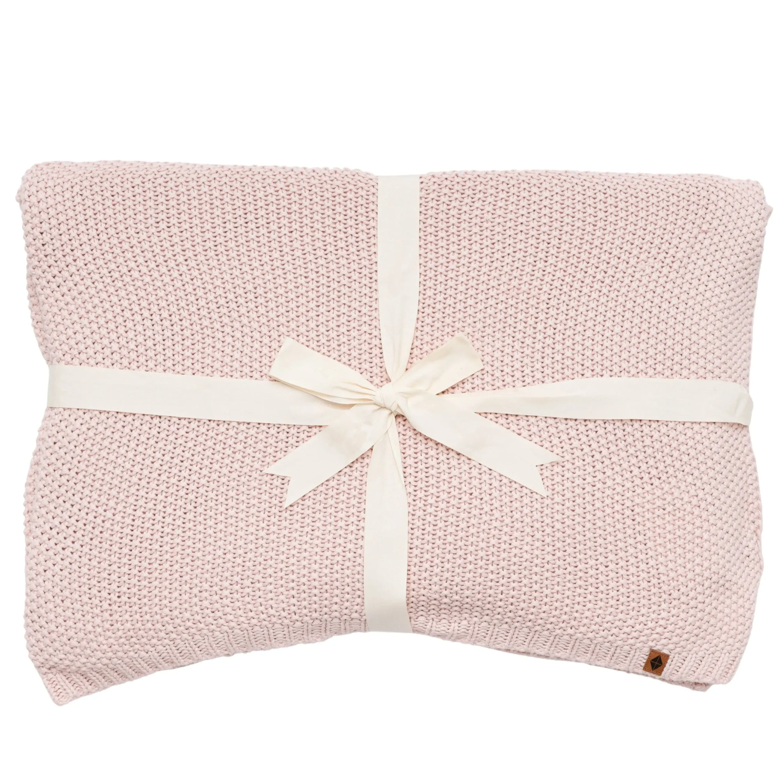 Kyte Baby Chunky Knit Youth Blanket in Blush