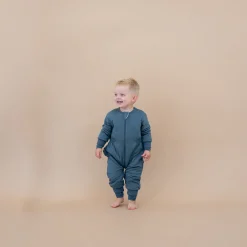Sale Kyte Baby Cozy Playsuit in Atlantic