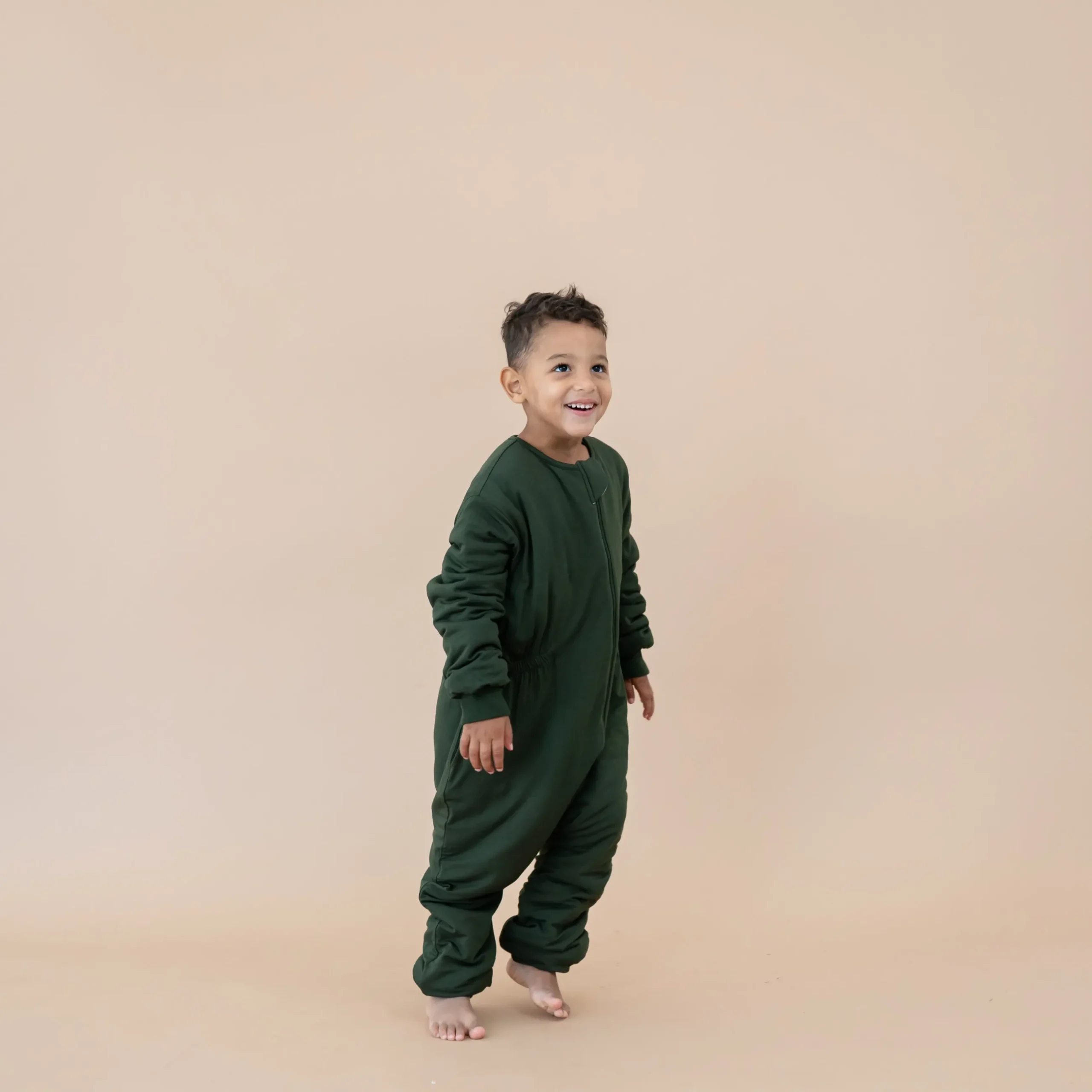 Outlet Kyte Baby Cozy Playsuit in Fir