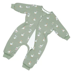 Clearance Kyte Baby Cozy Playsuit in Silly Goose