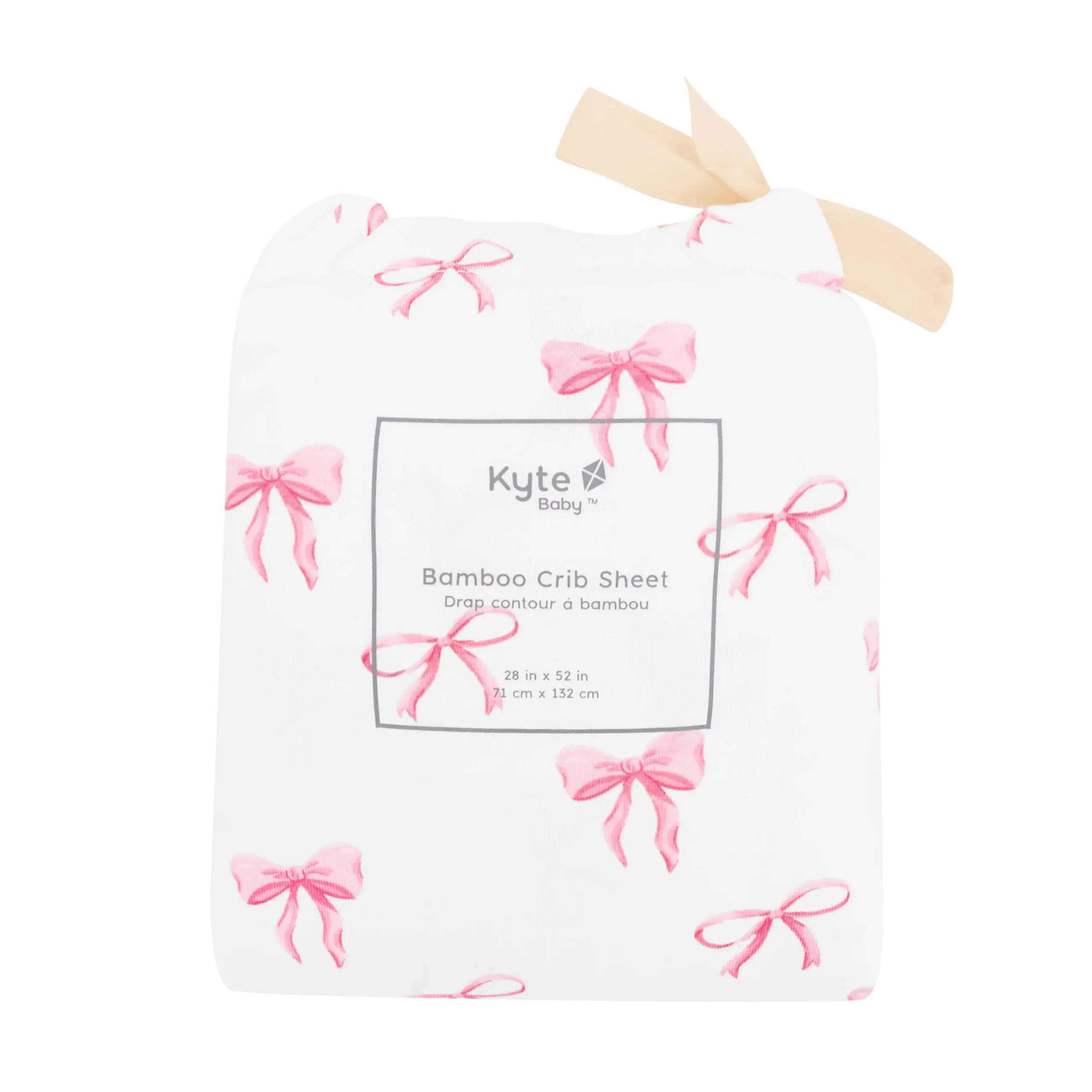 Outlet Kyte Baby Crib Sheet in Bow