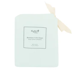 New Kyte Baby Crib Sheet in Dew