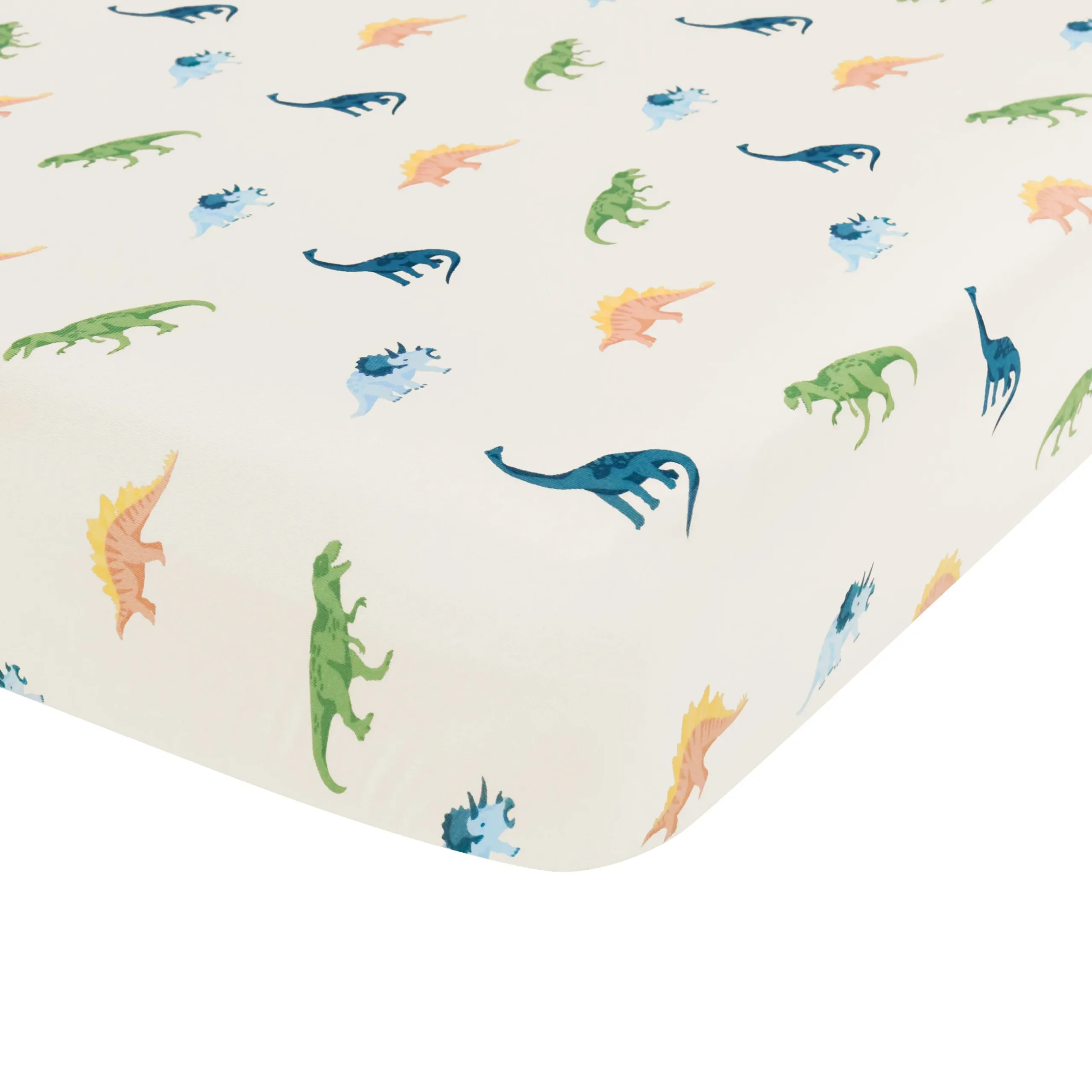 Hot Kyte Baby Crib Sheet in Ecru Roar