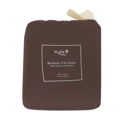 New Kyte Baby Crib Sheet in Espresso