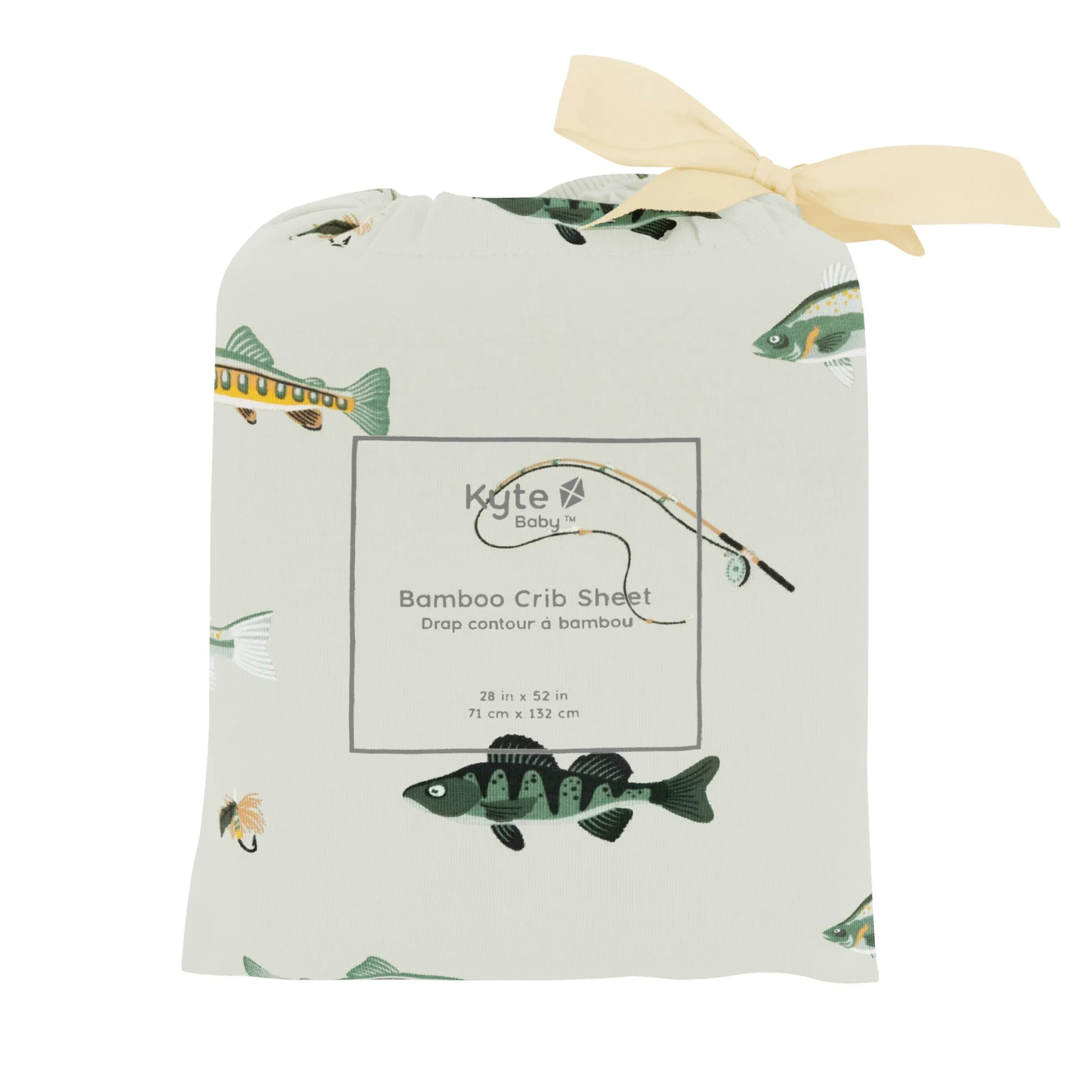Best Kyte Baby Crib Sheet in Fishing