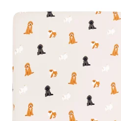 Best Kyte Baby Crib Sheet in Fluffy Dog