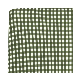 Outlet Kyte Baby Crib Sheet in Gingham Fir