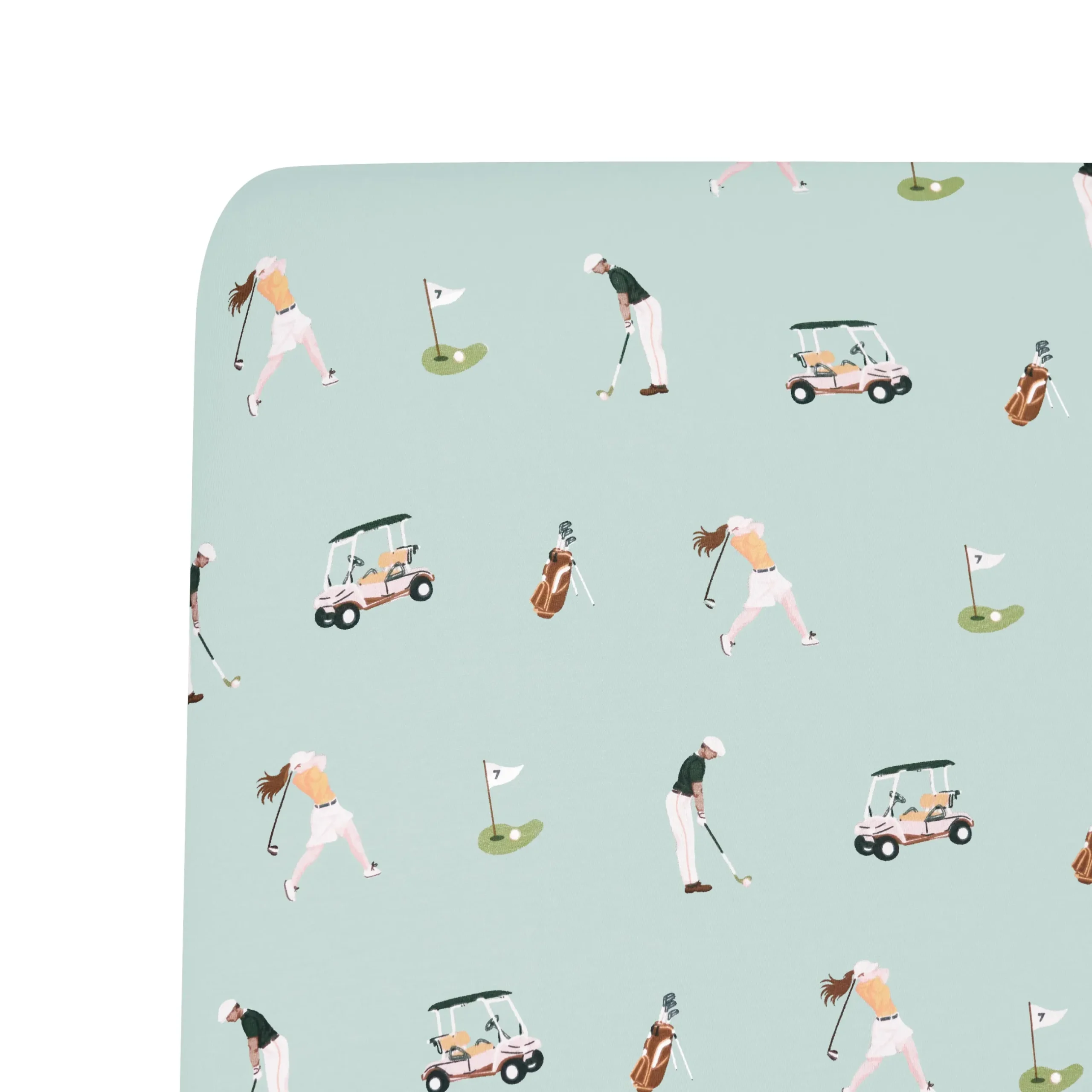 Best Kyte Baby Crib Sheet in Golf